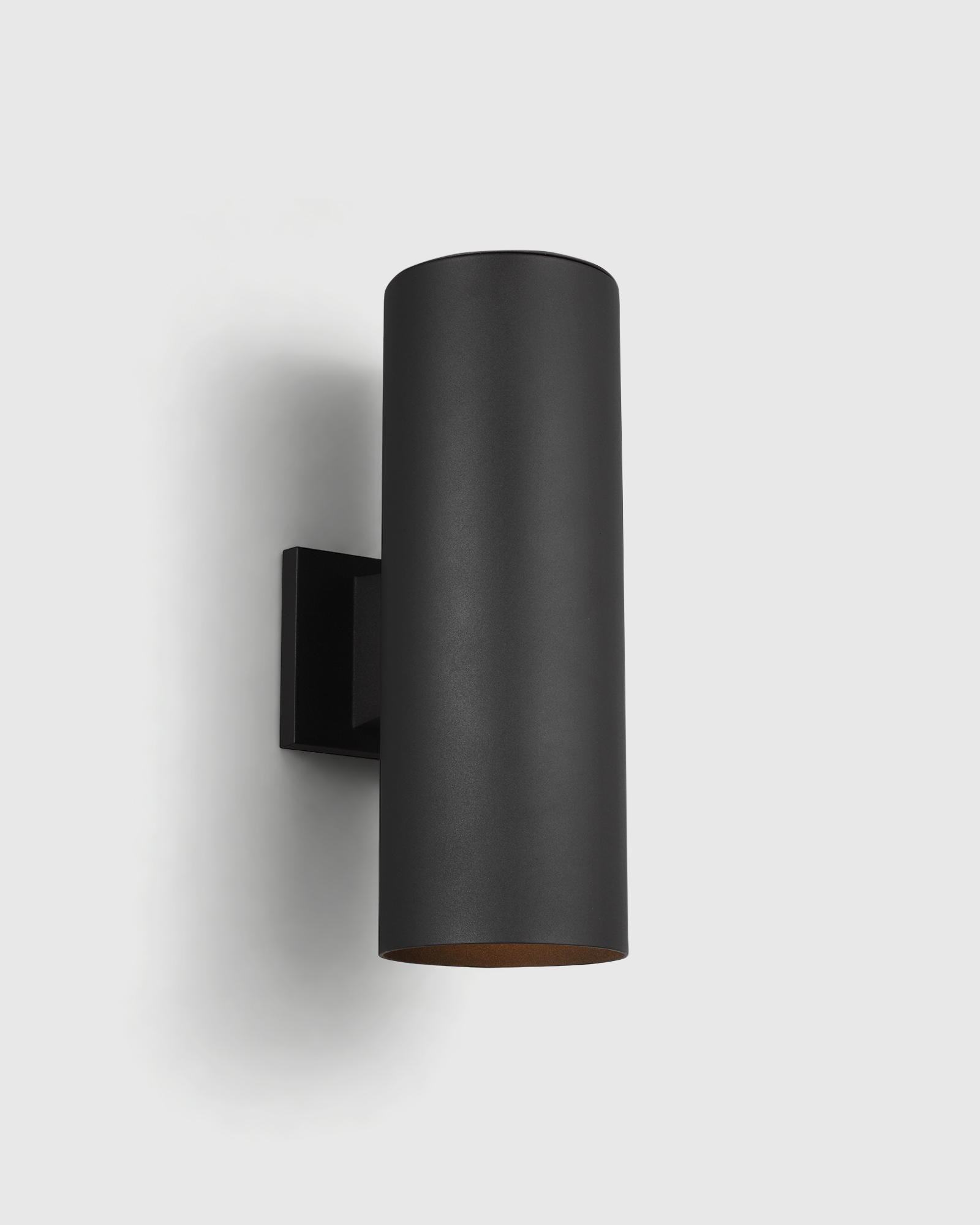 Outdoor Aluminum Cylinder Wall Sconce