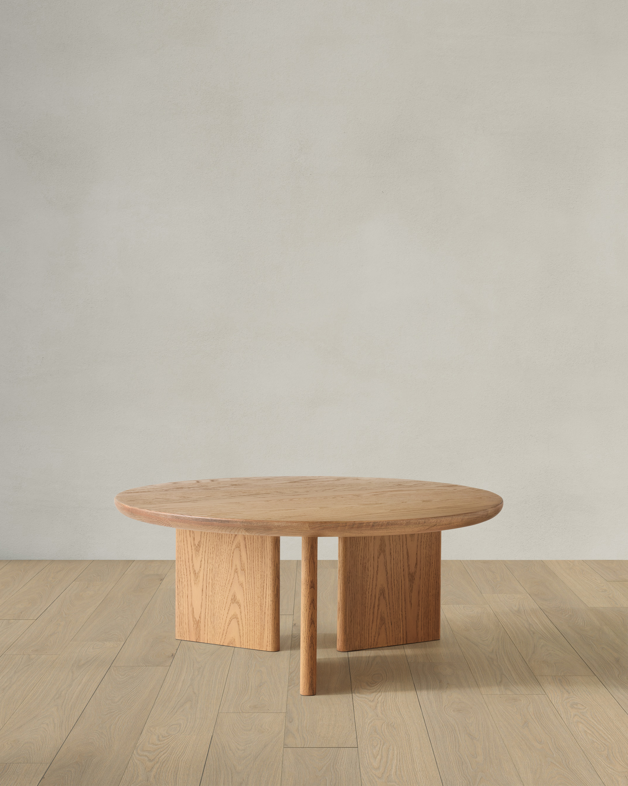 Solid Oak Accent Table
