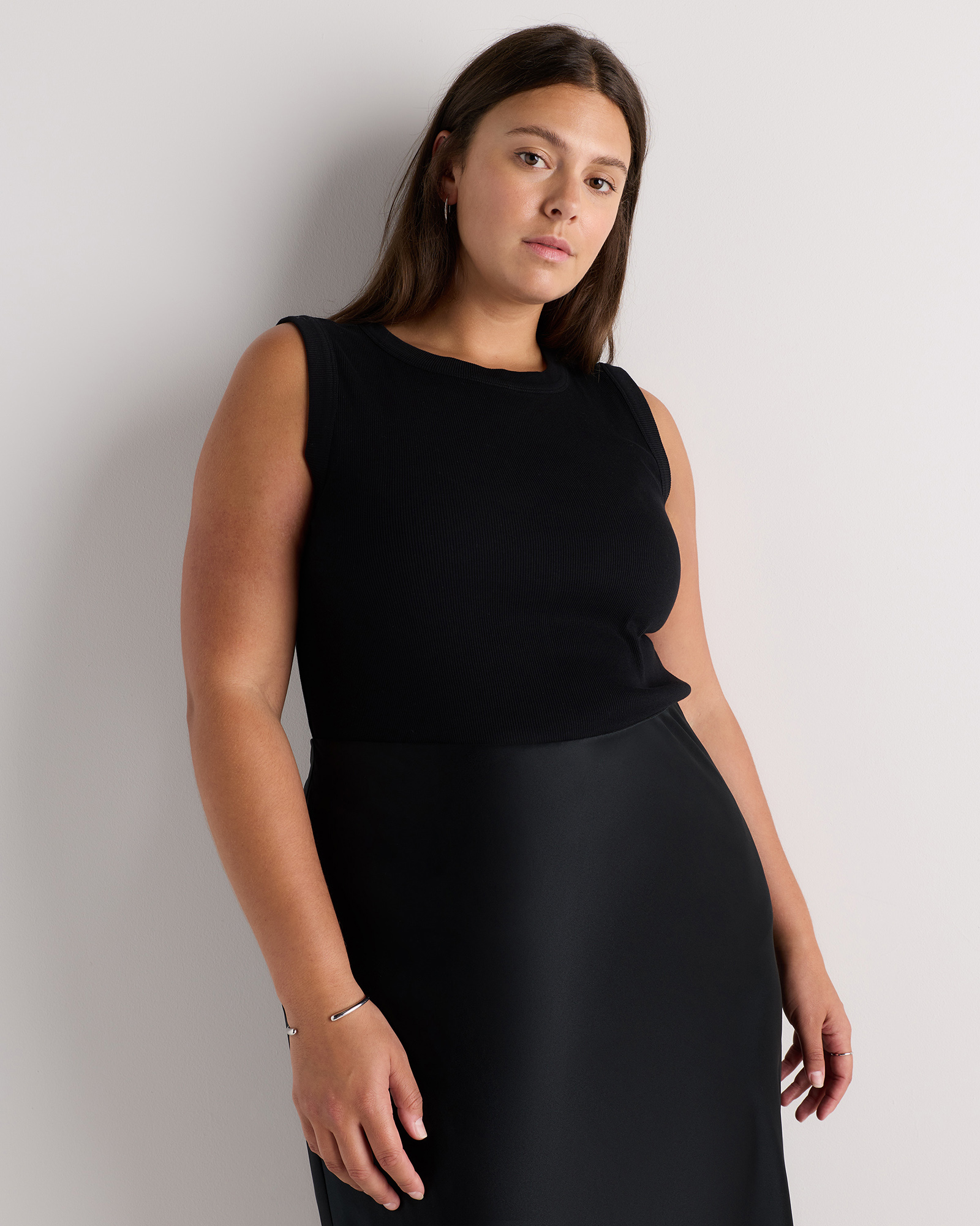 Organic Cotton Micro-Rib Cutaway Tank