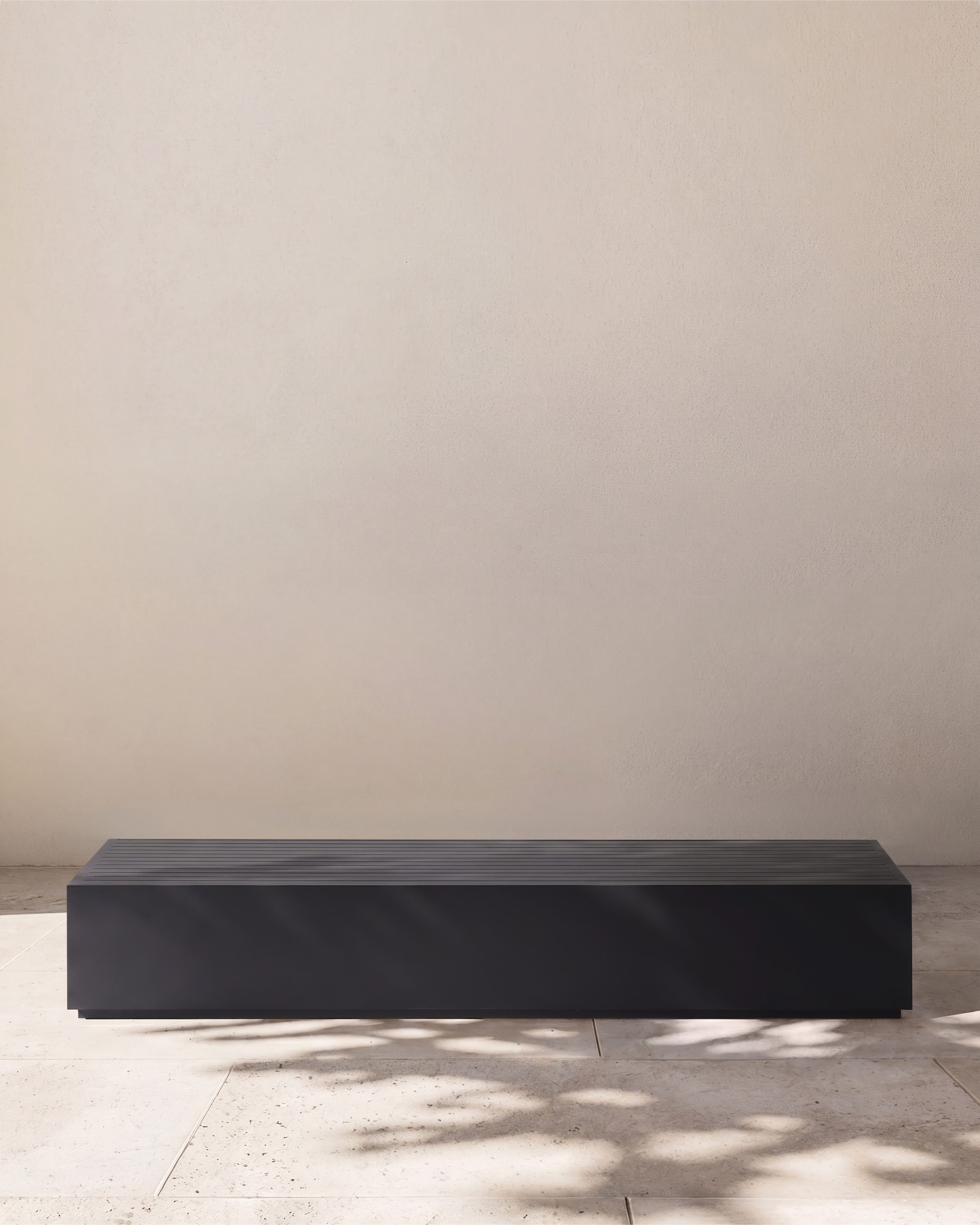 Powder-Coated Aluminum Outdoor Coffee Table