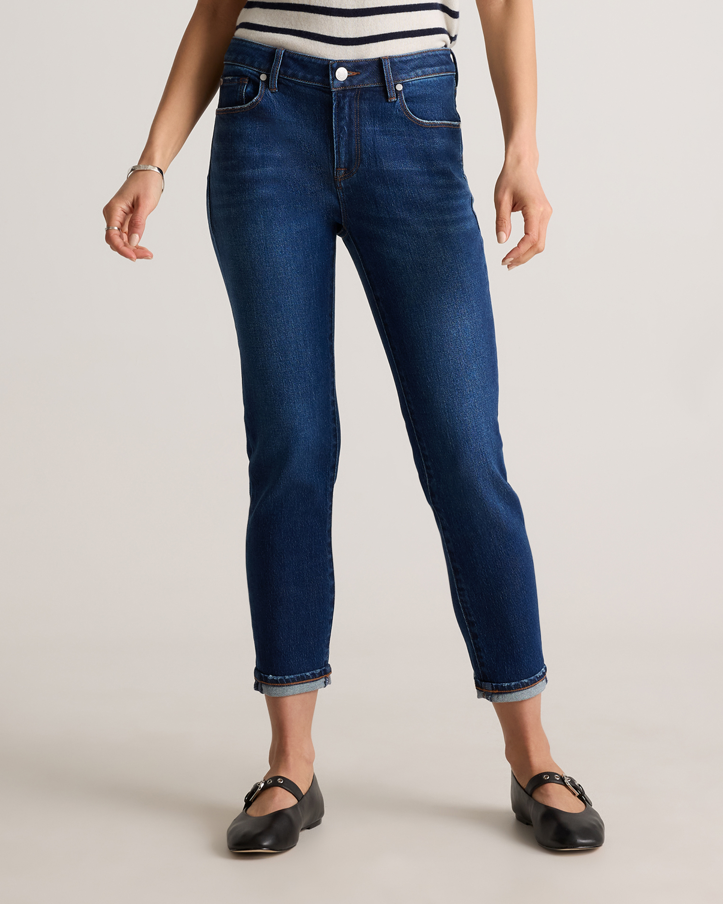 Luna Stretch Slim Boyfriend Jeans
