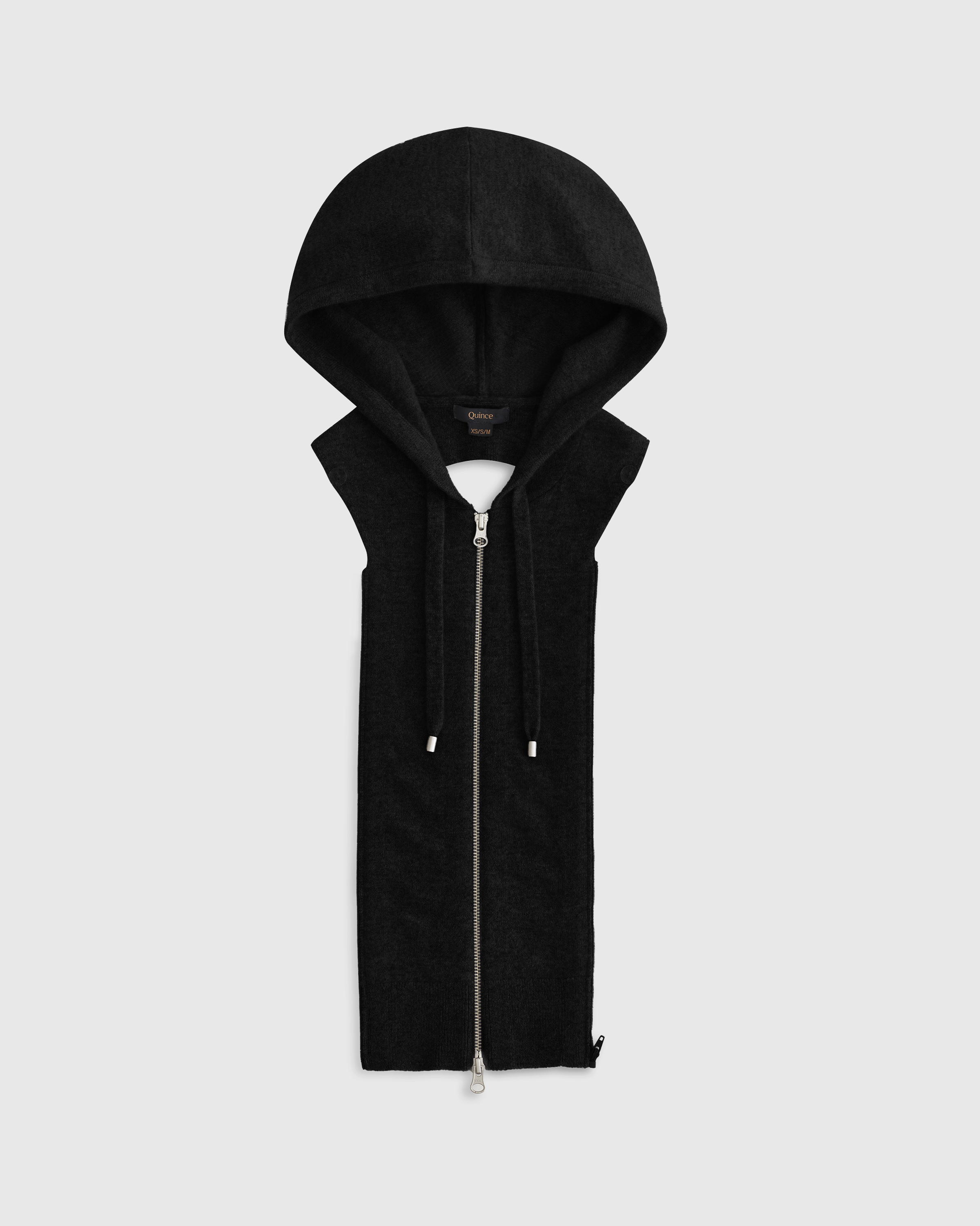 100% Mongolian Cashmere Hoodie Blazer Insert