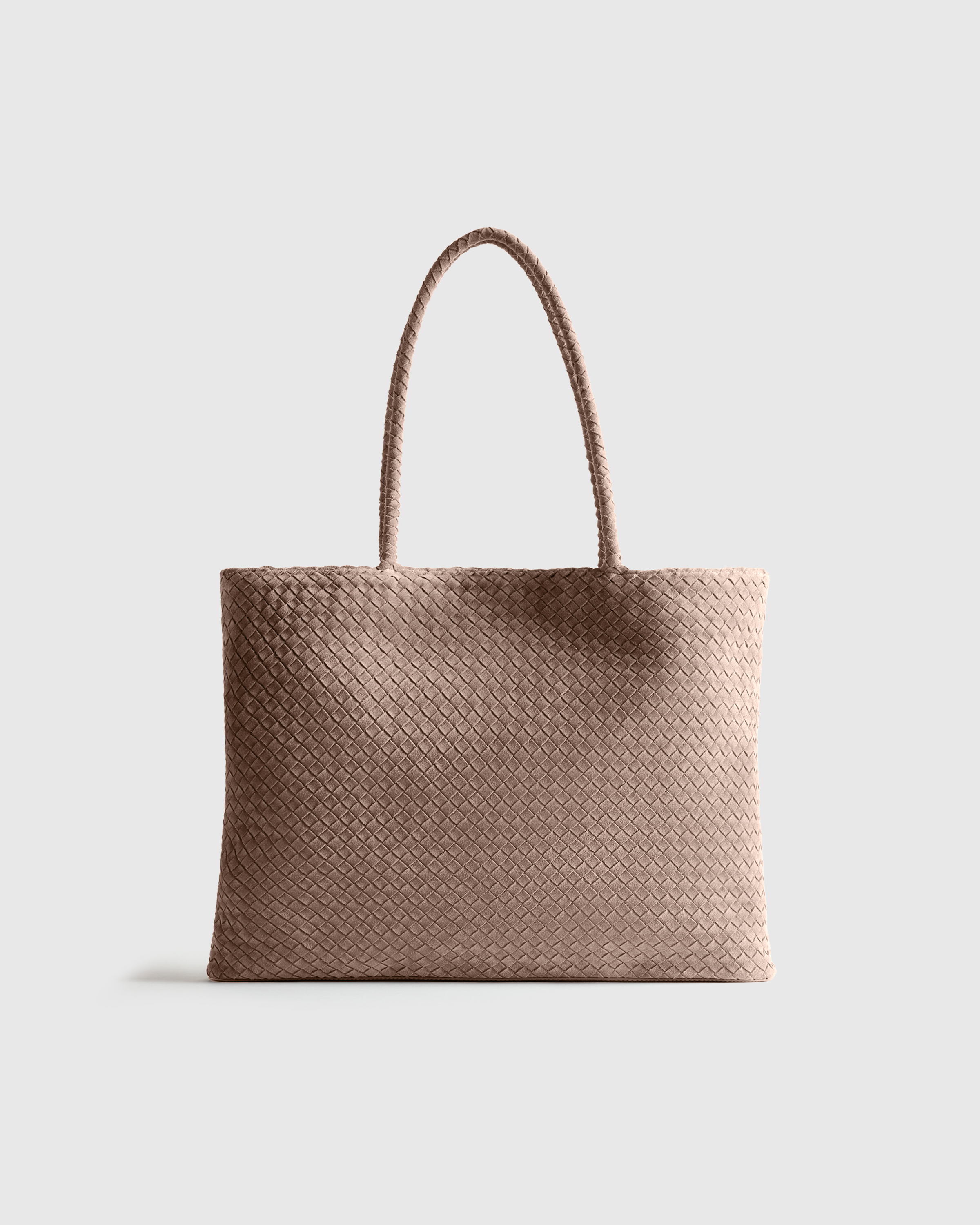 Siena Suede Handwoven Tote