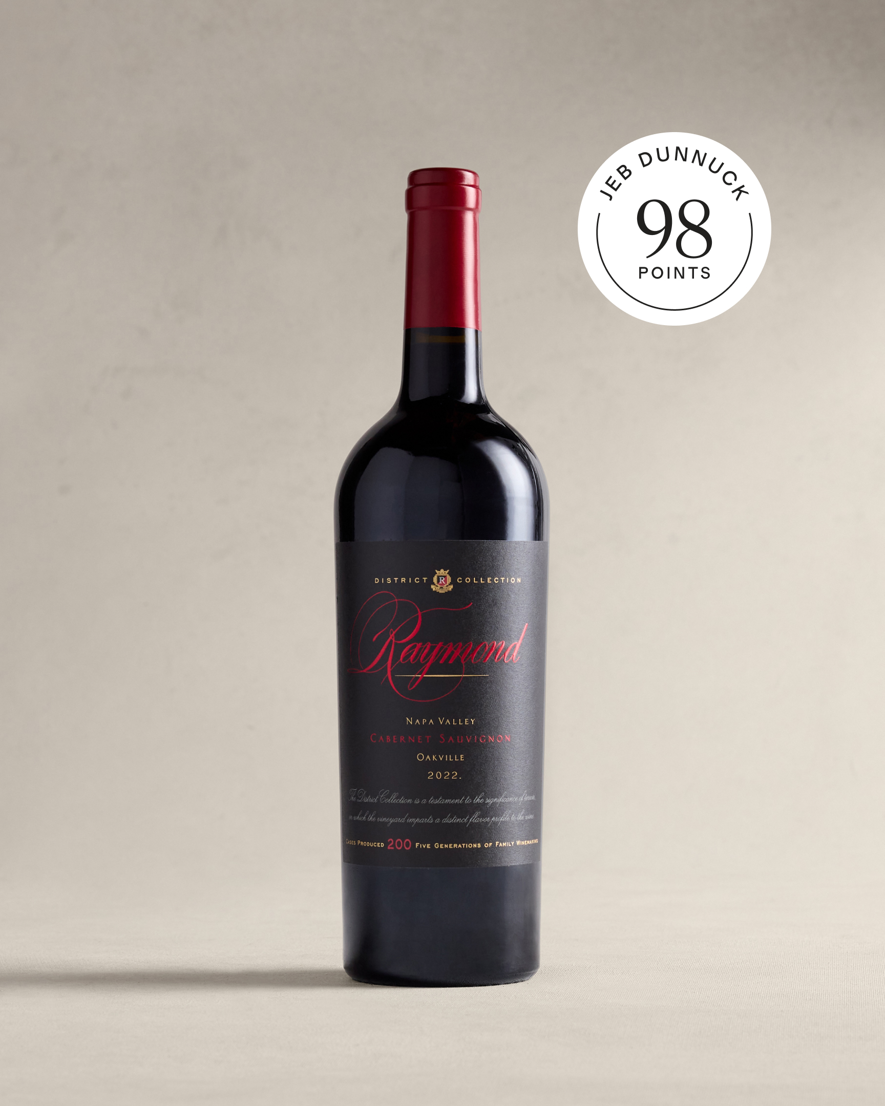 Raymond Vineyards District Collection Oakville Cabernet Sauvignon 2022