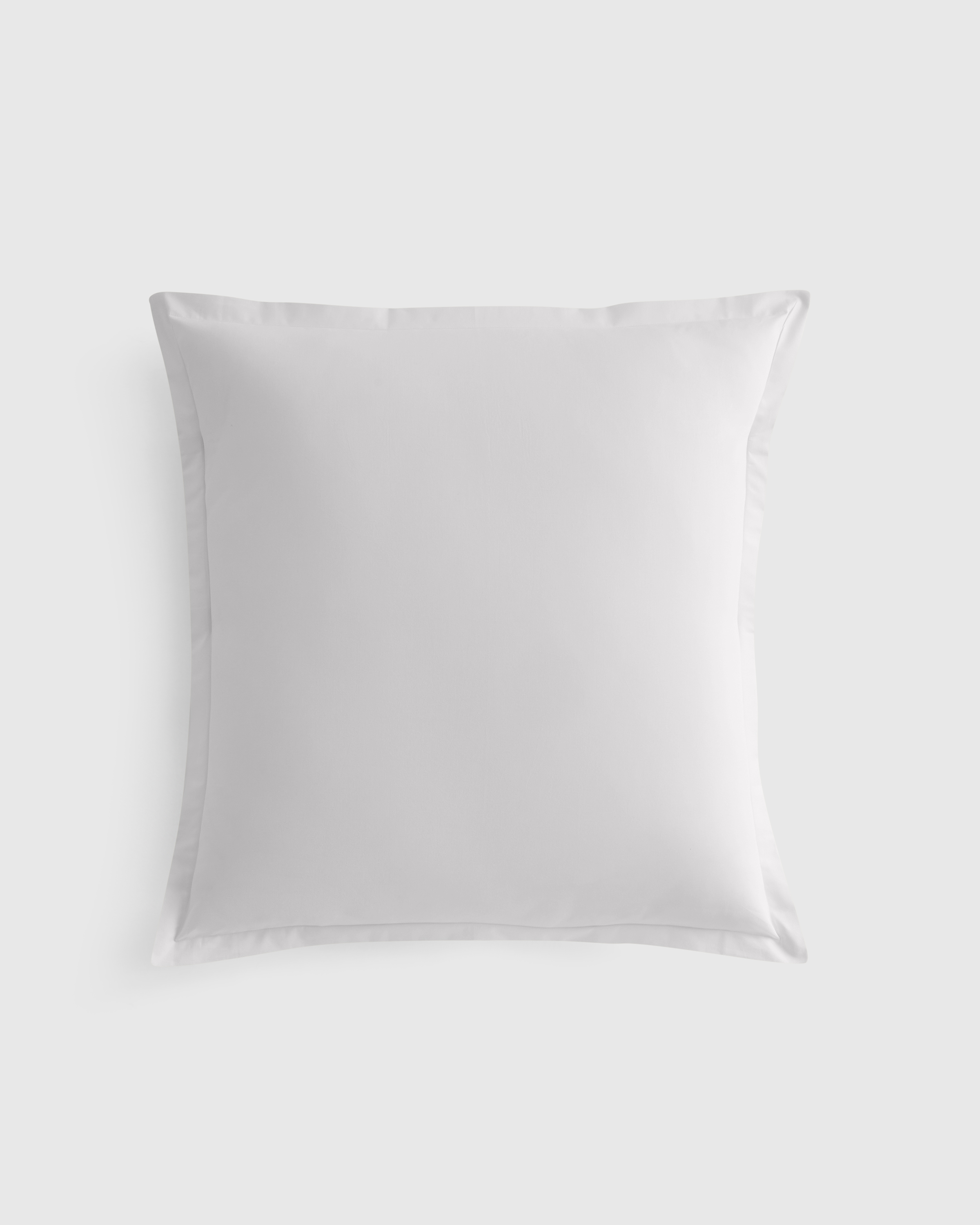 Organic Crisp Percale Euro Sham