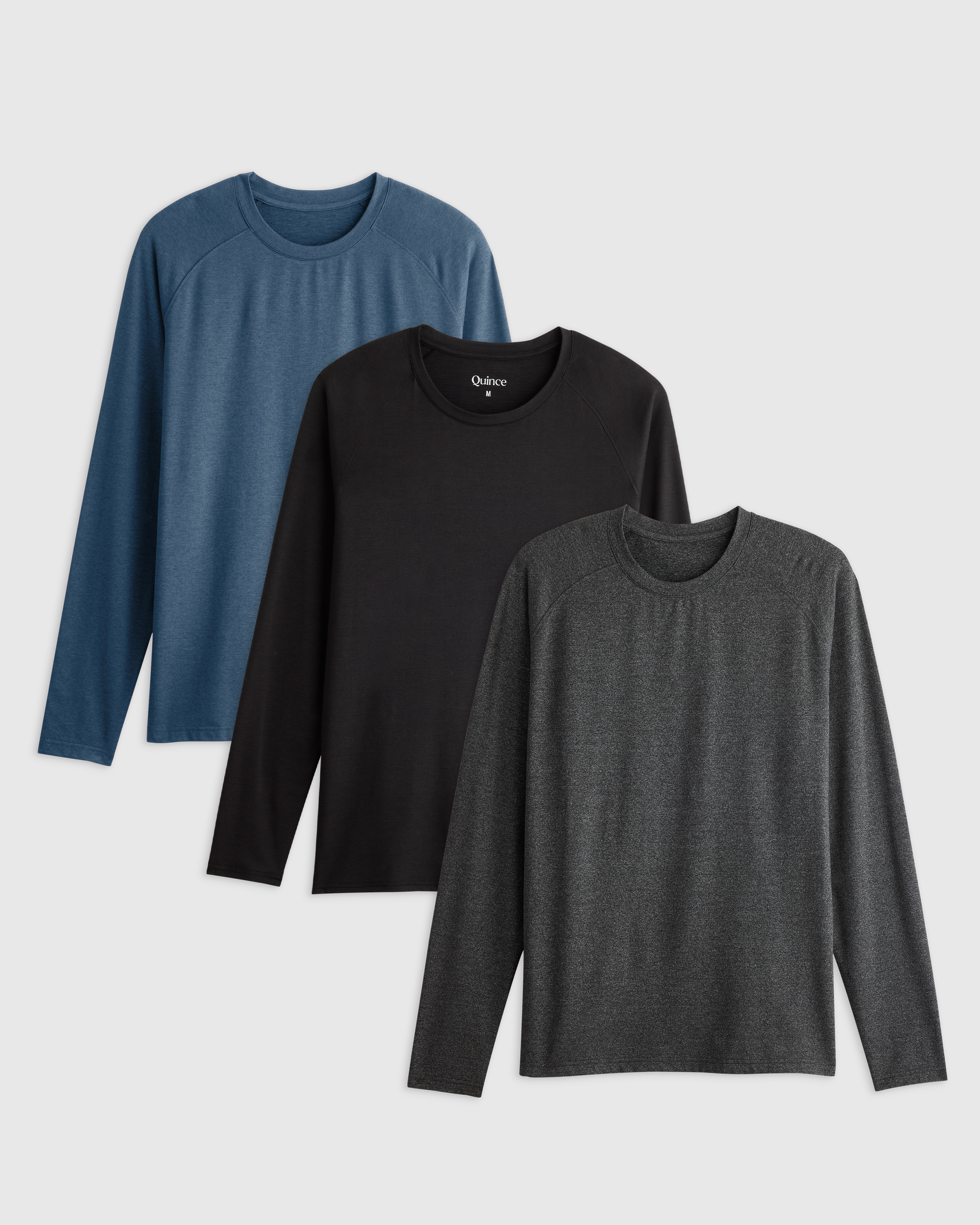 Flowknit Breeze Performance Long Sleeve Tee 3 Pack Bundle