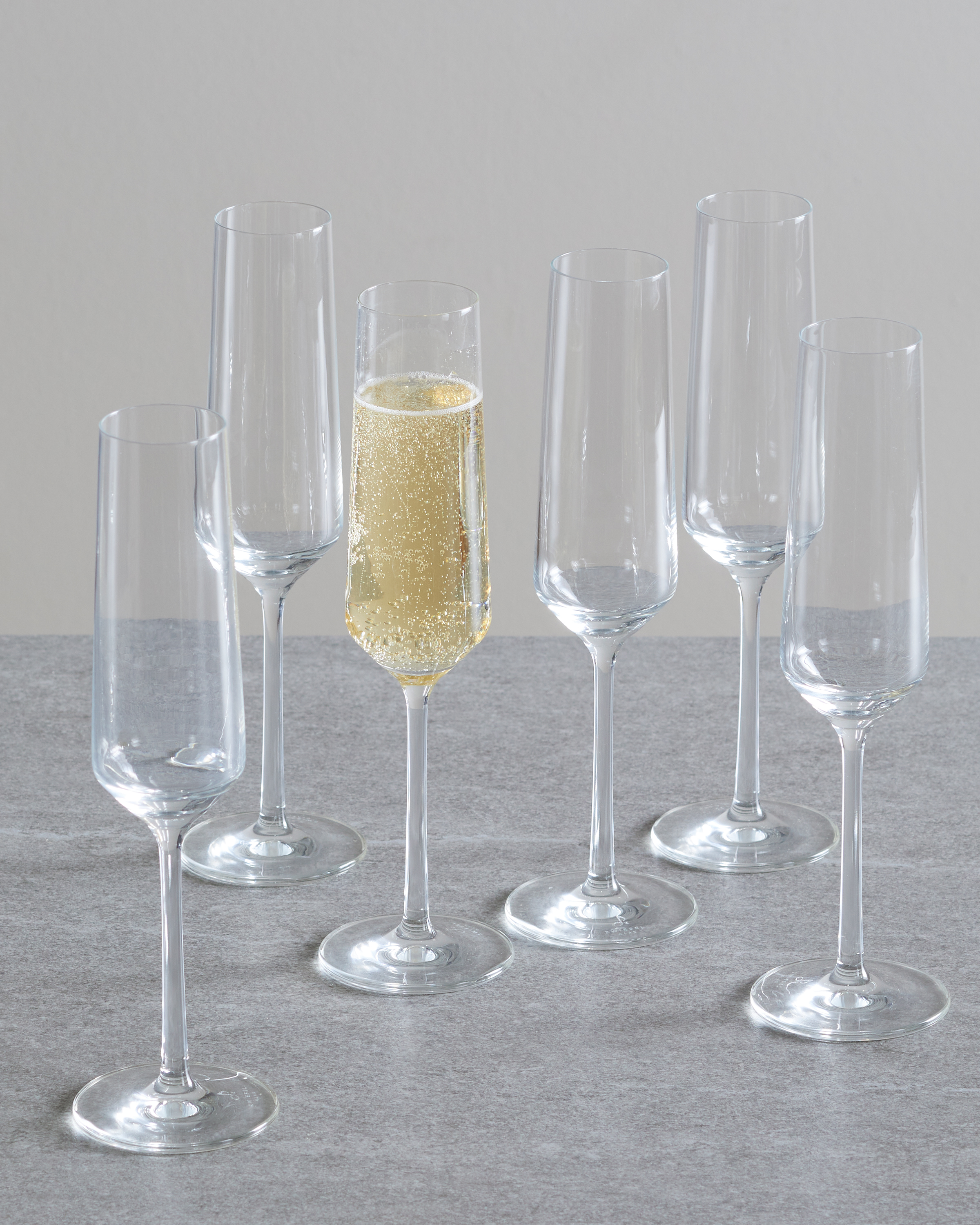 Pure Champagne Flute, Set of 6