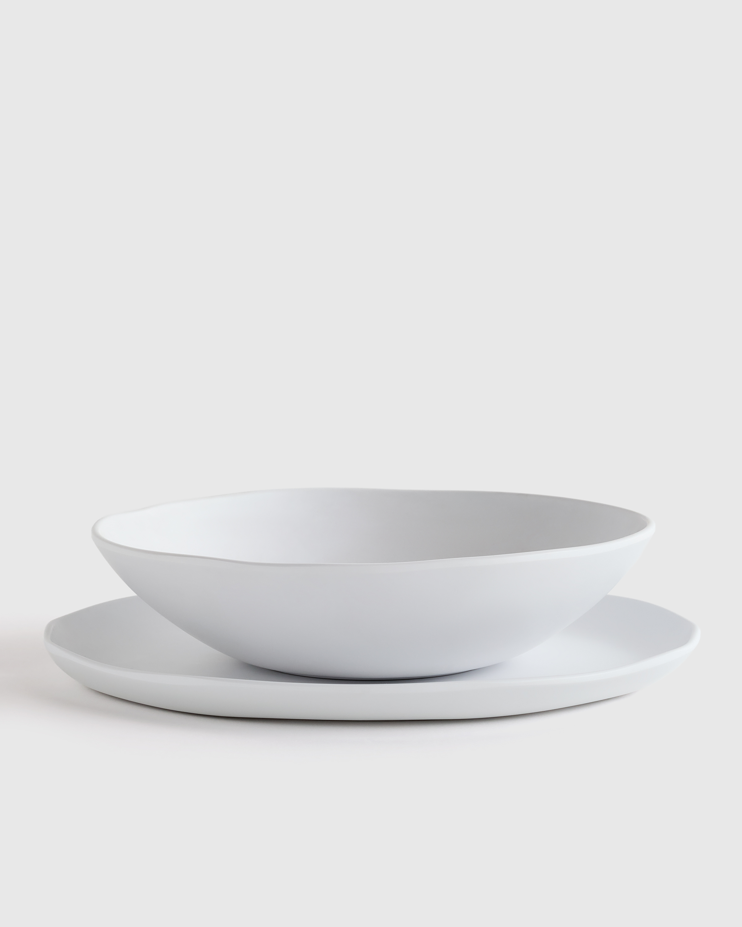 Outdoor Melamine Serving Bowl & Platter