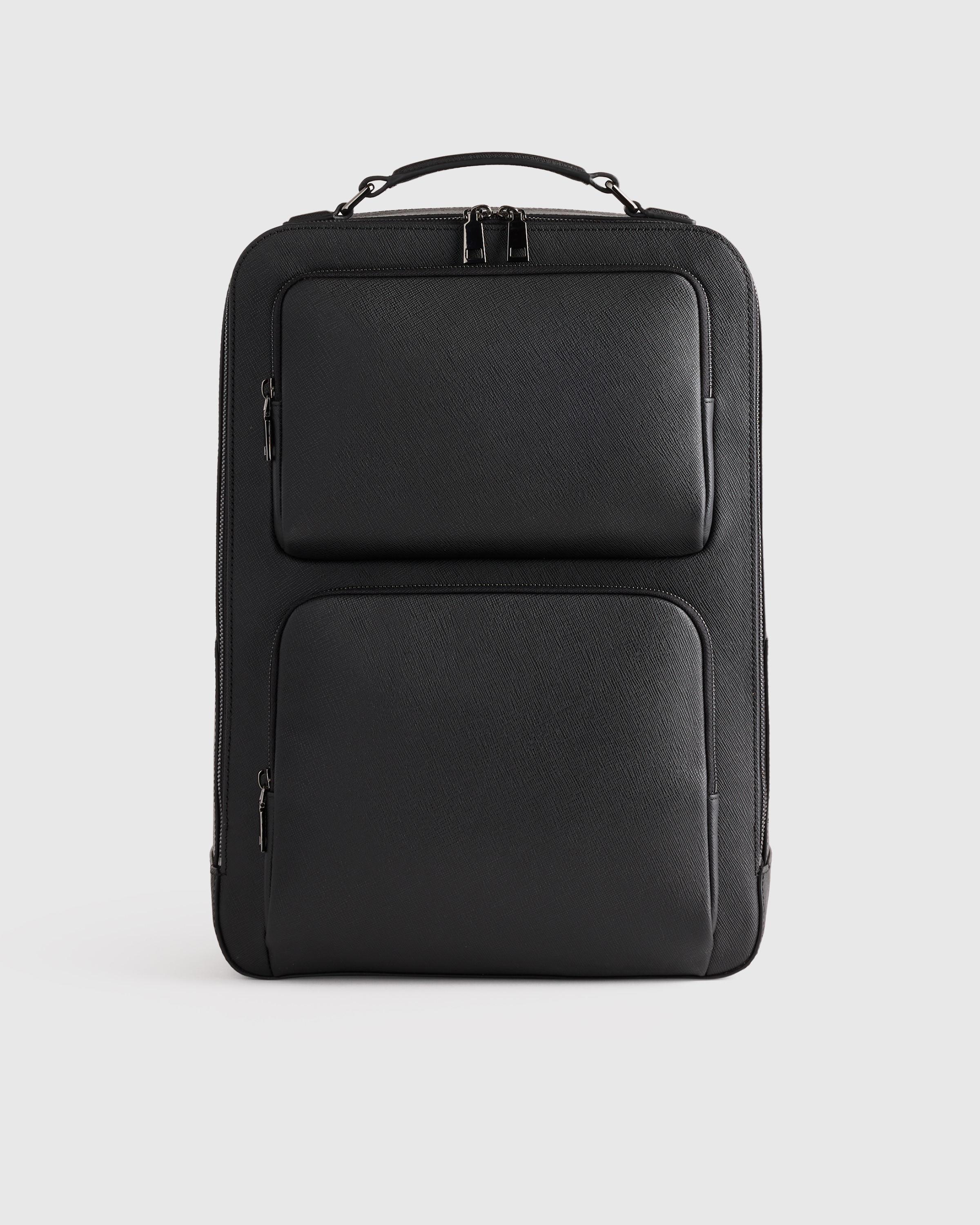 Italian Saffiano Laptop Backpack