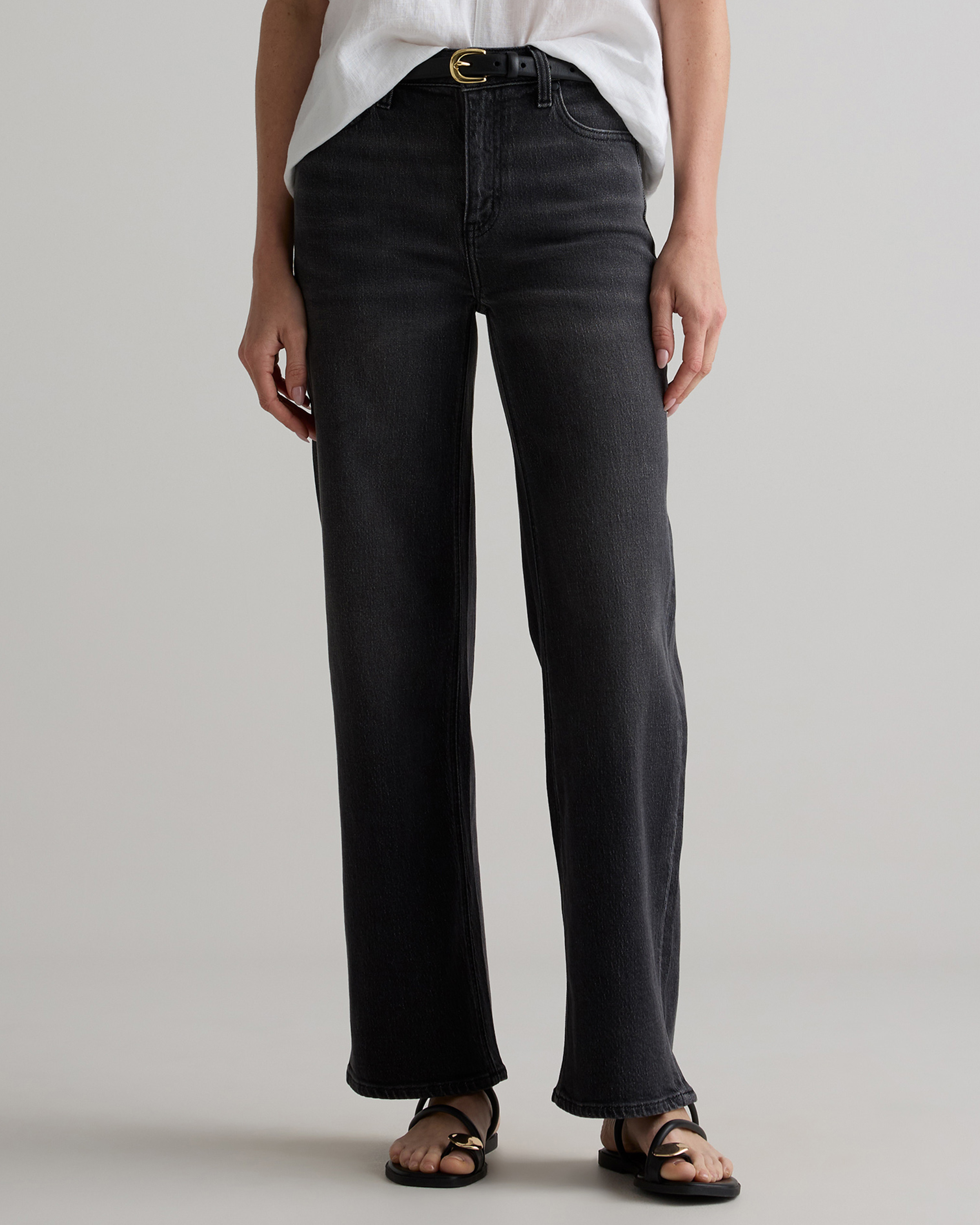Bella Stretch Relaxed Straight Jeans