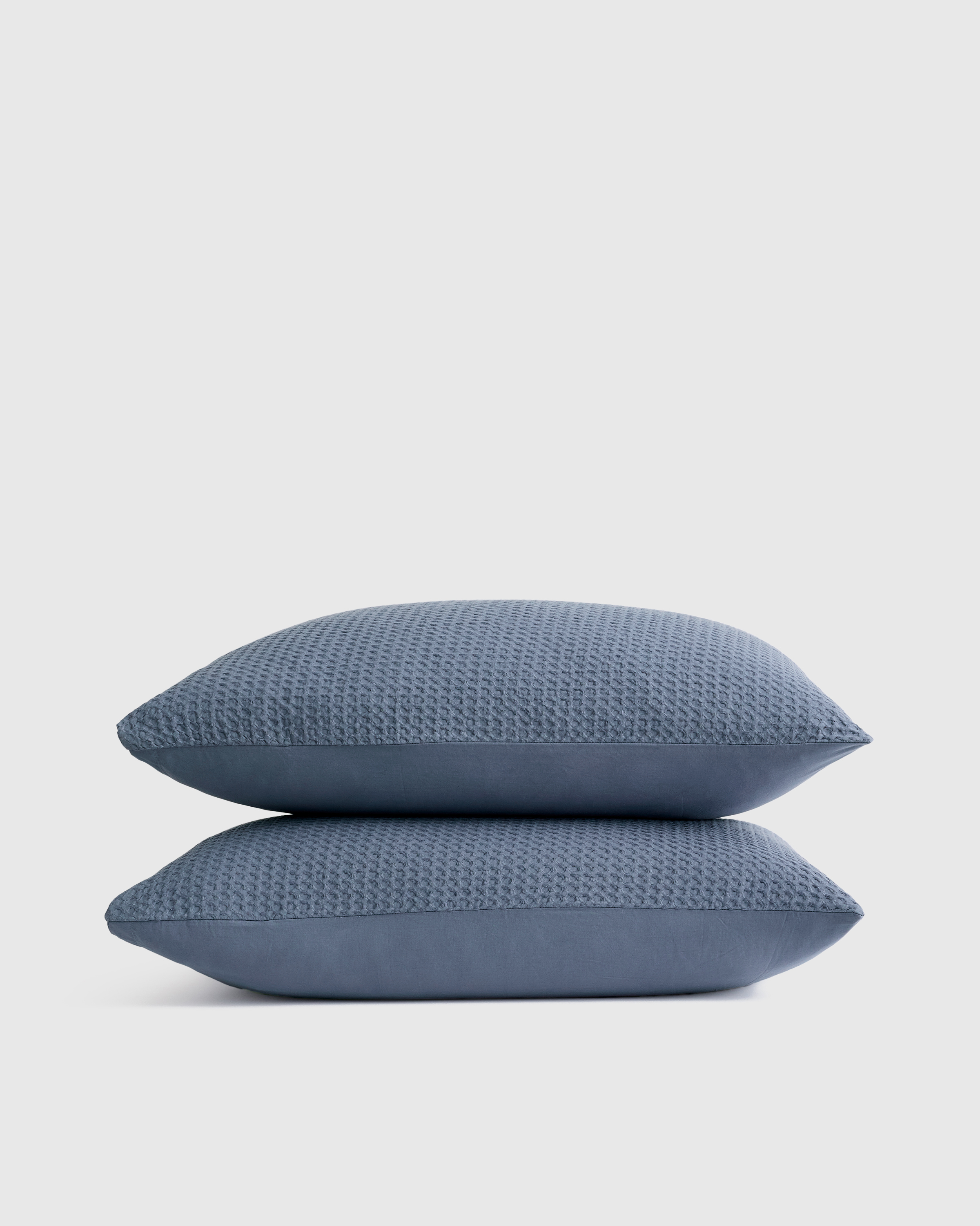 Organic Luxe Honeycomb Sham Set
