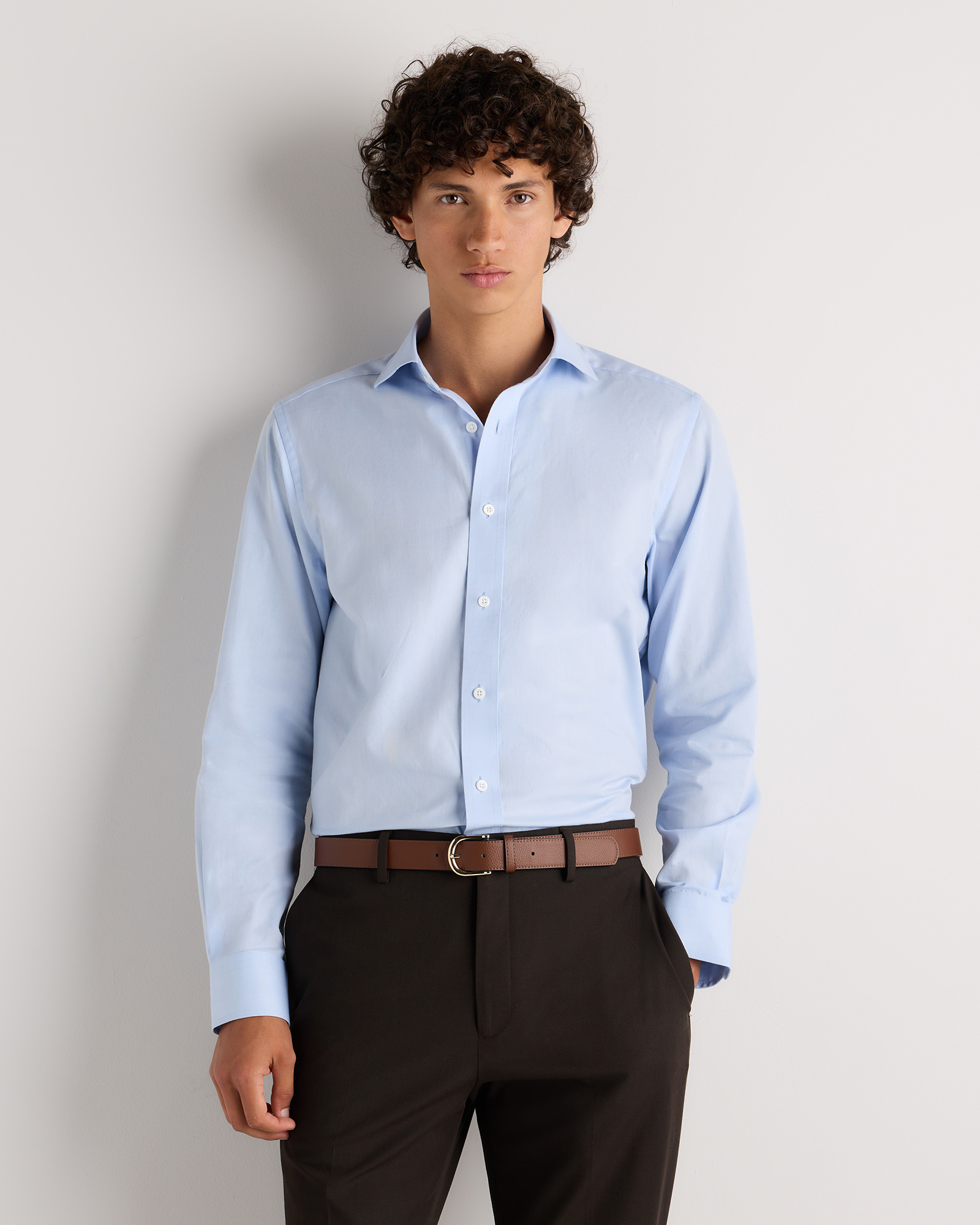 Organic Cotton Cashmere Dress Shirt
