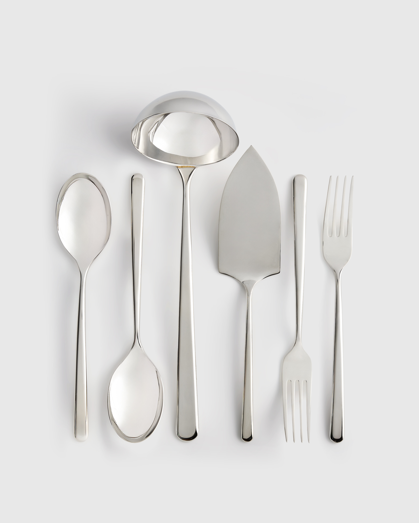 Gia Minimalist 6 Piece Serving Utensil Set