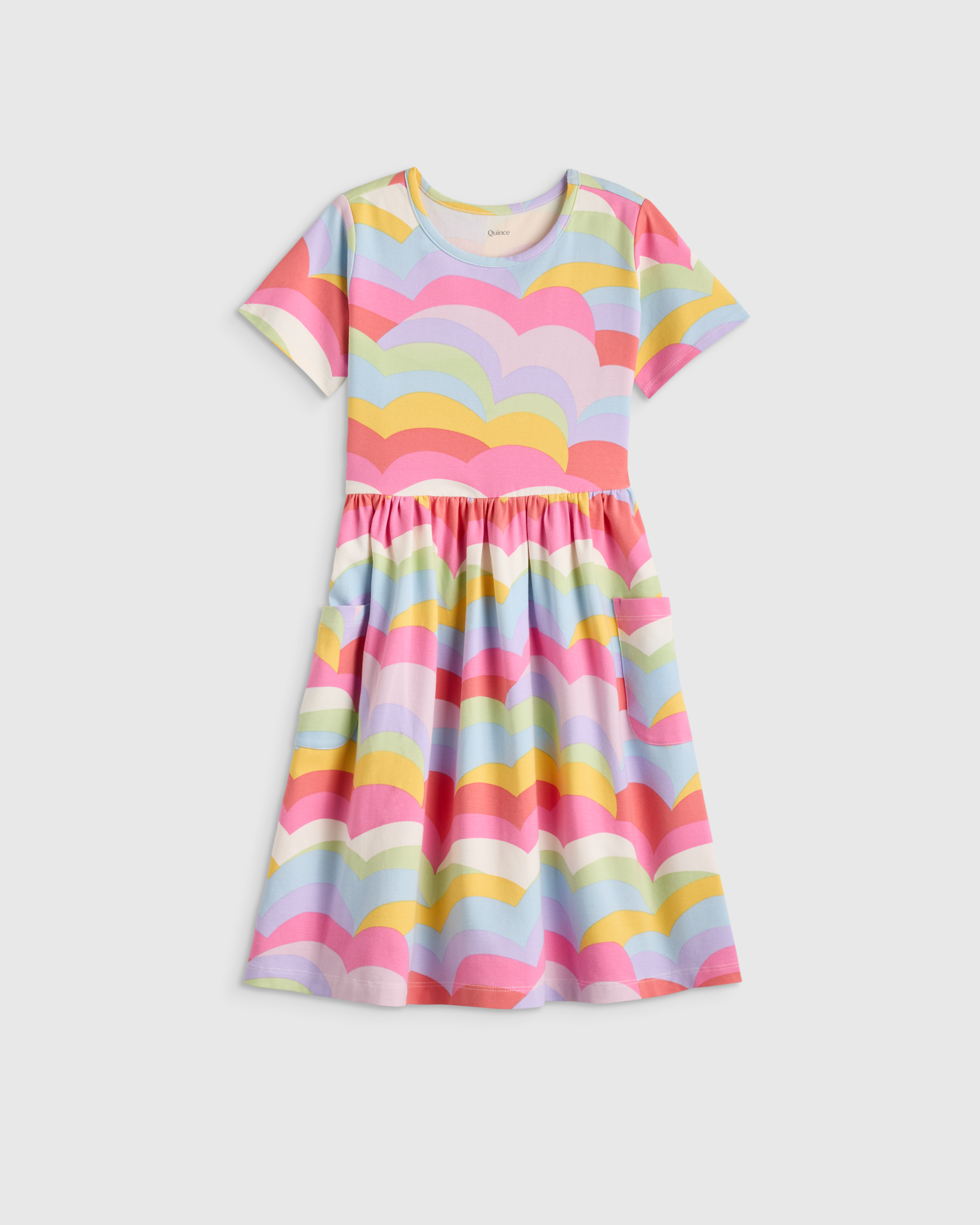 Organic Cotton Fit and Flare Pocket Dress