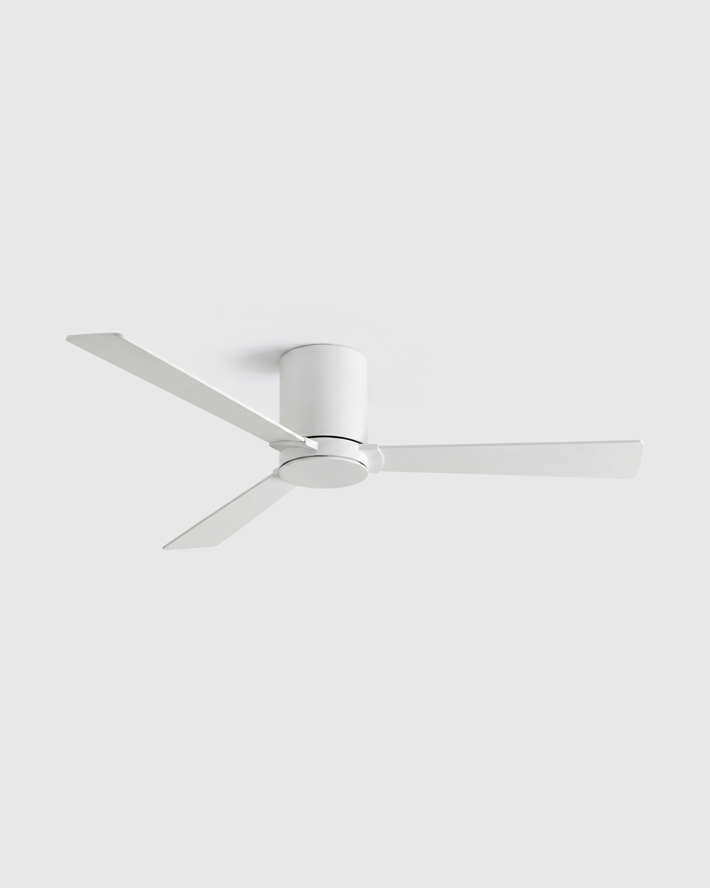 Minimalist Hugger Wood Blade Ceiling Fan