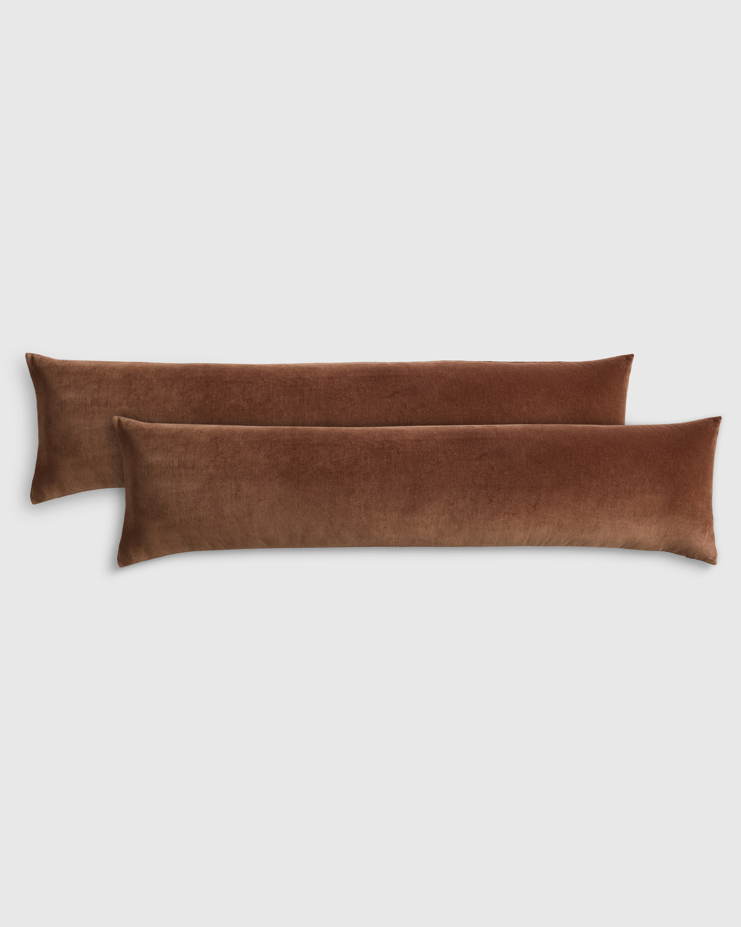 Cotton Velvet Oversized Lumbar Pillow Cover (Set of 2)