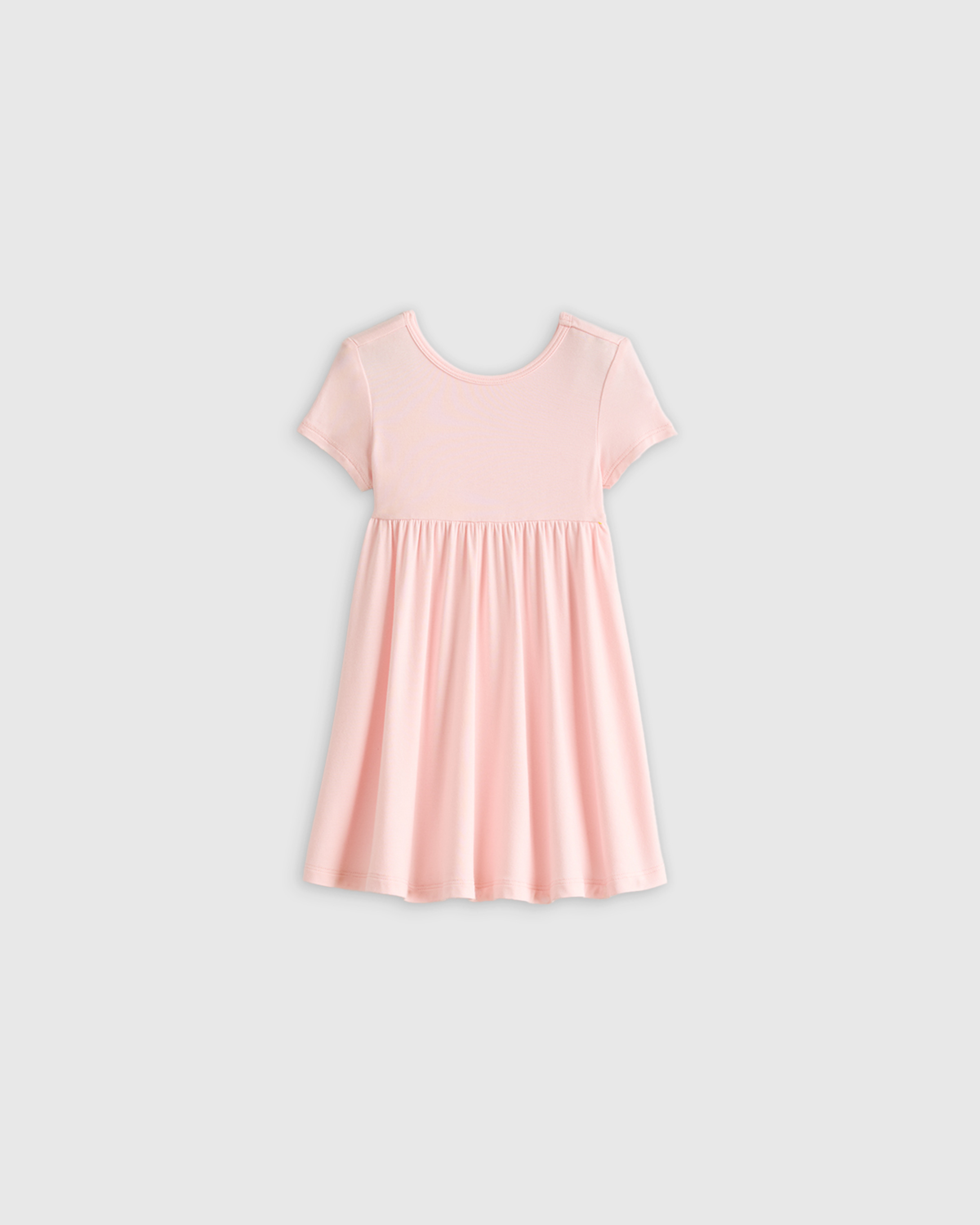Bamboo Short Sleeve Twirl Dress