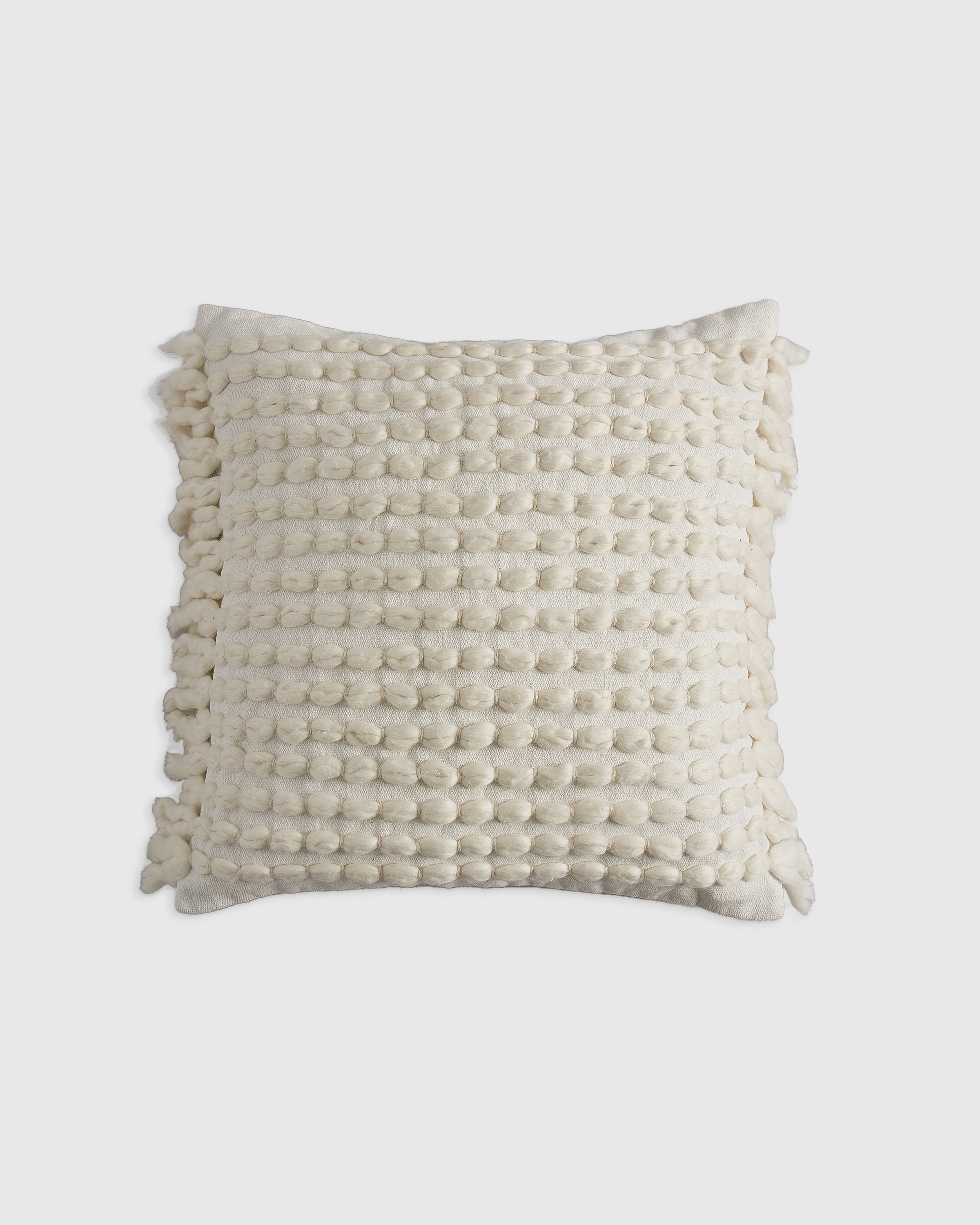 Dana Wool Fringe Pillow Cover
