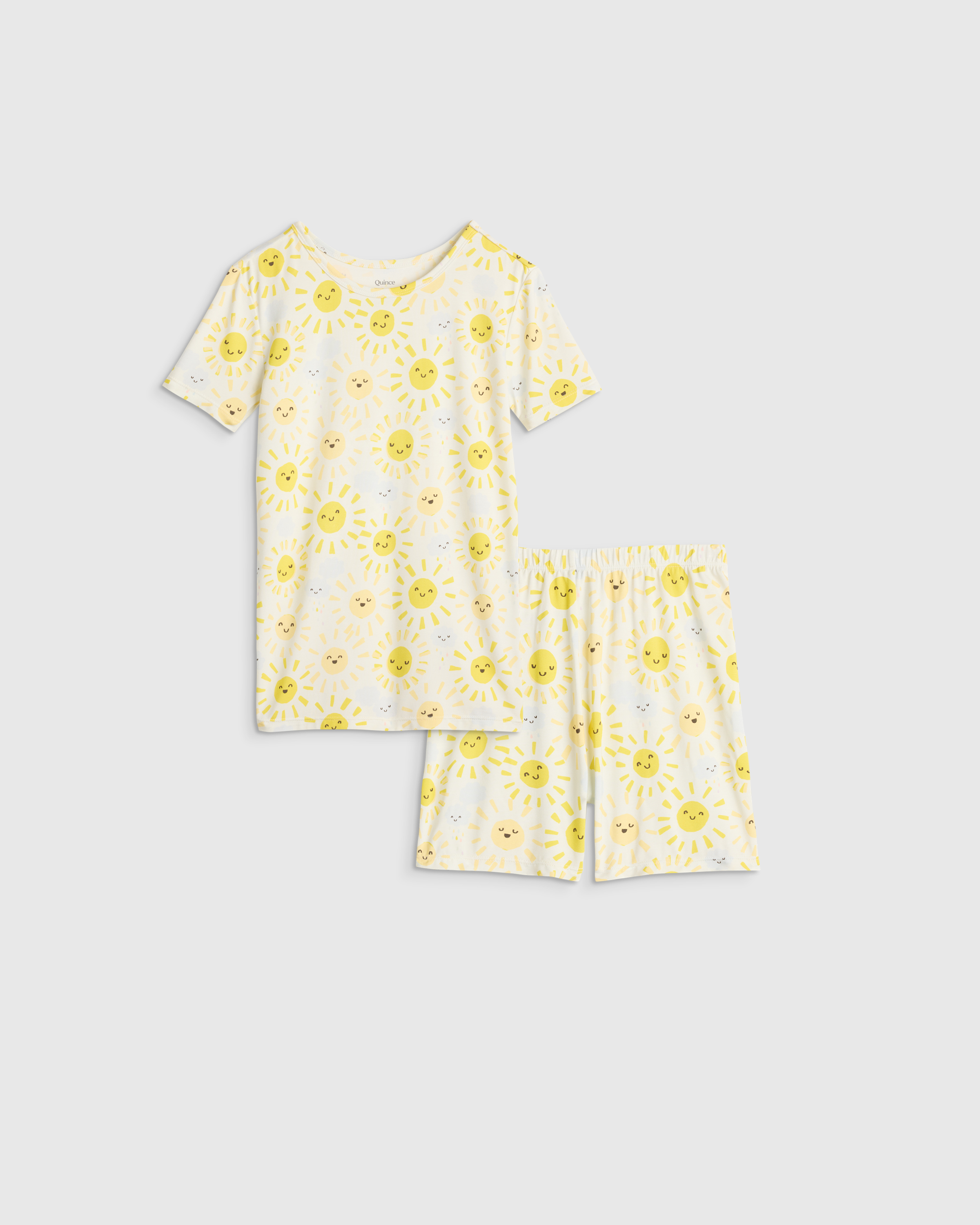 Bamboo Short Sleeve and Shorts Pajama Set