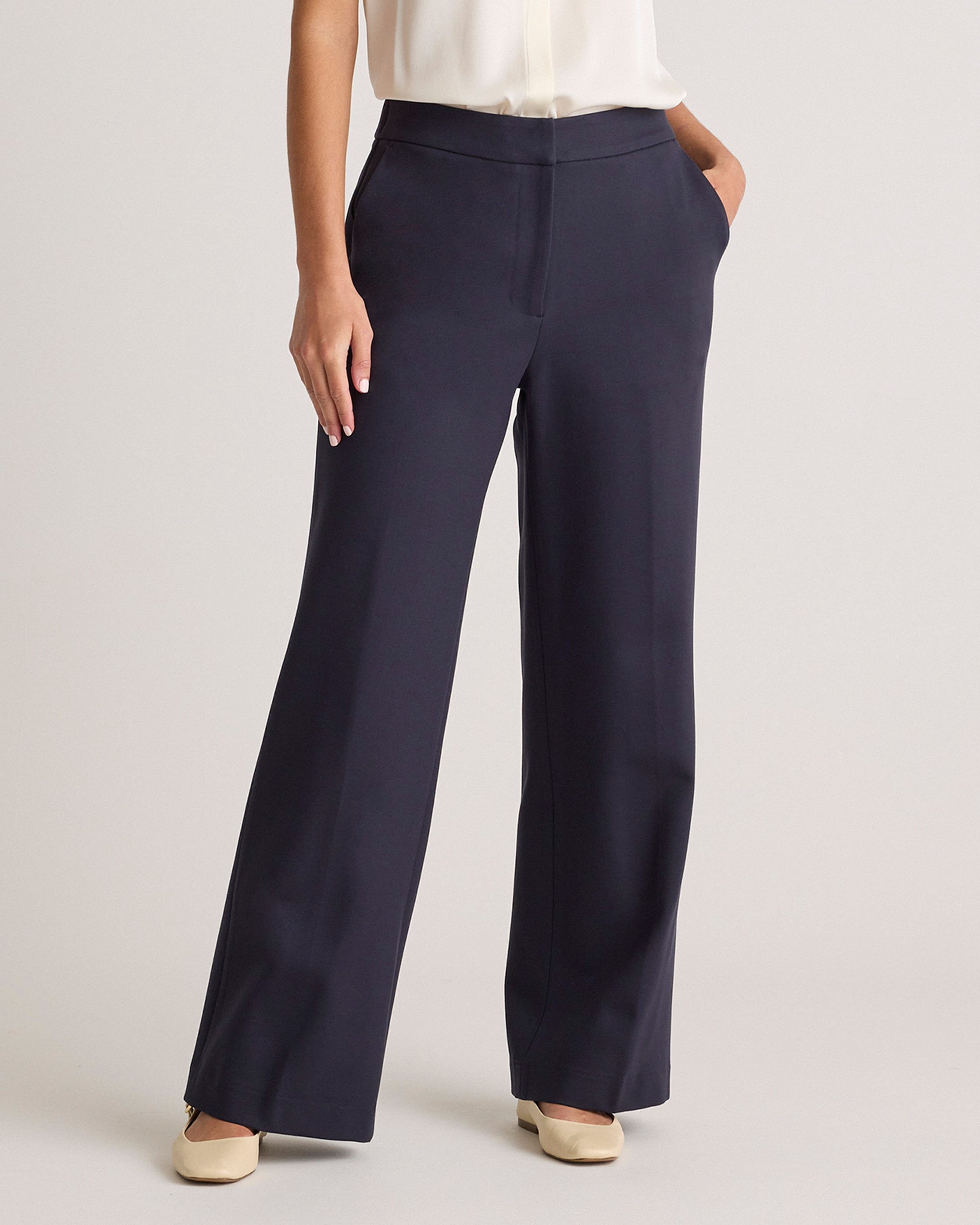 Ultra-Stretch Ponte Trouser