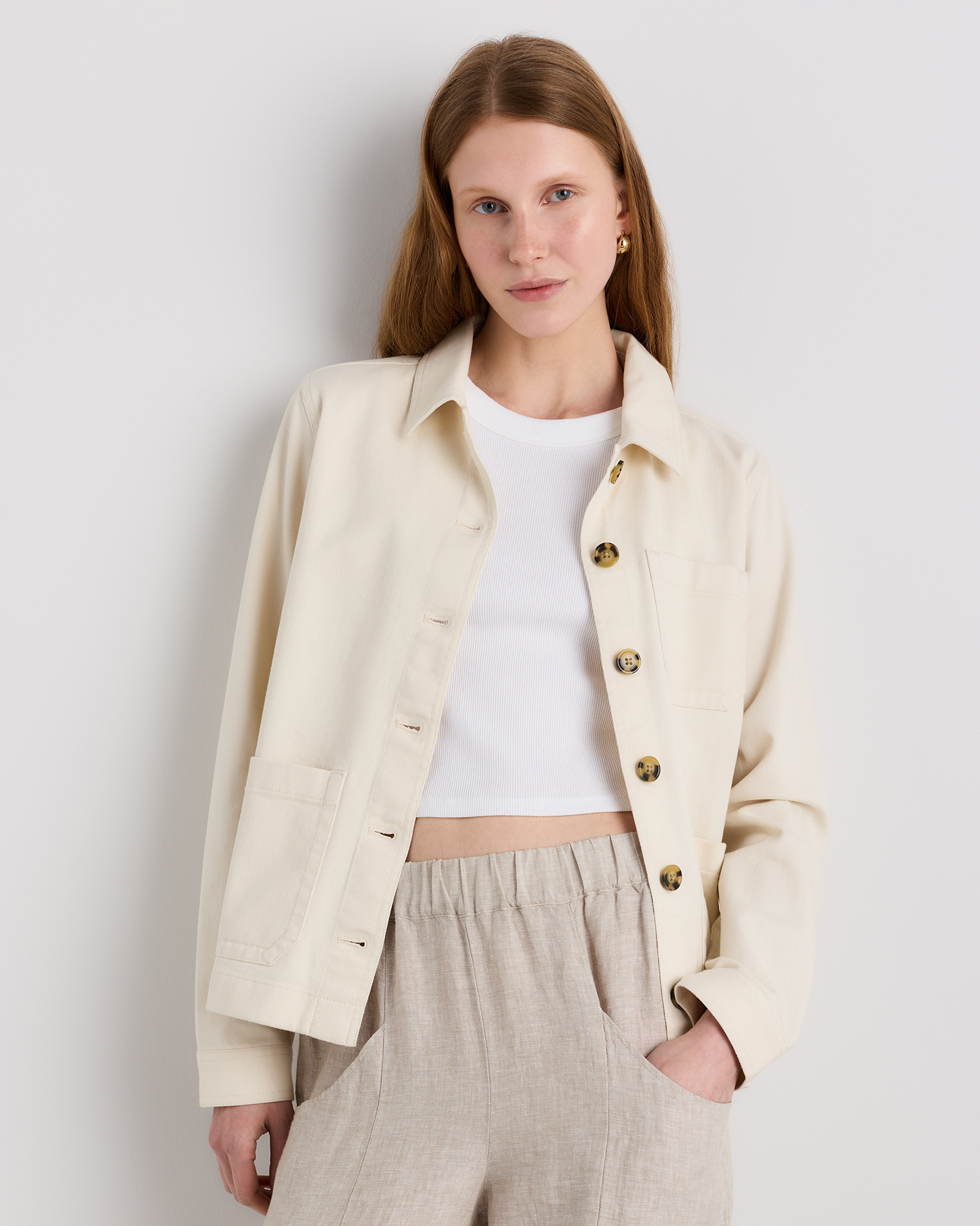 Organic Comfort Stretch Chore Jacket