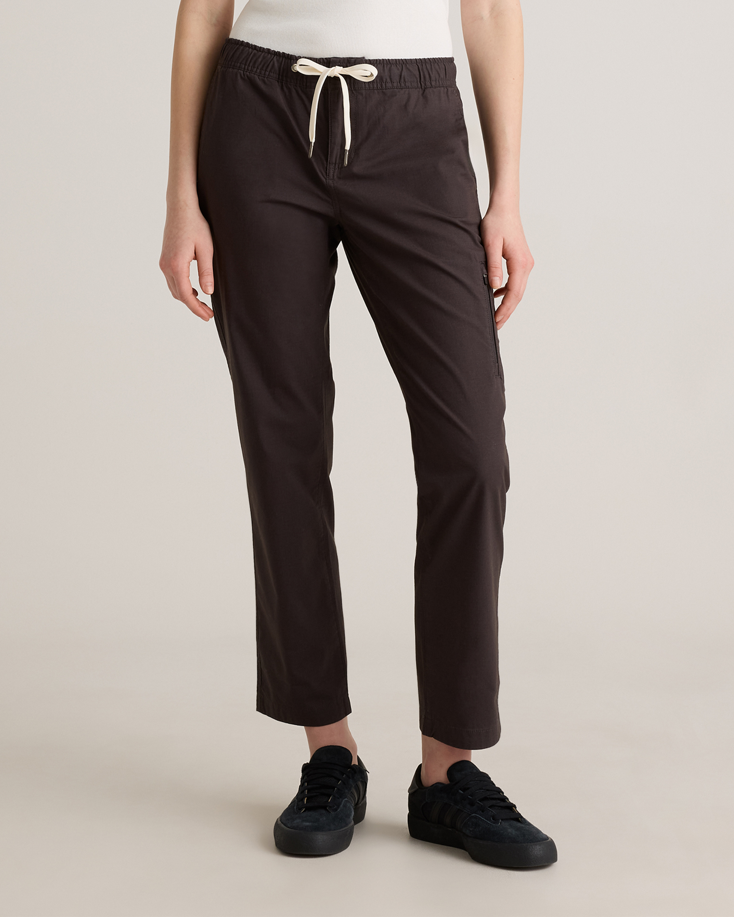 Organic Stretch Ripstop Straight Pants