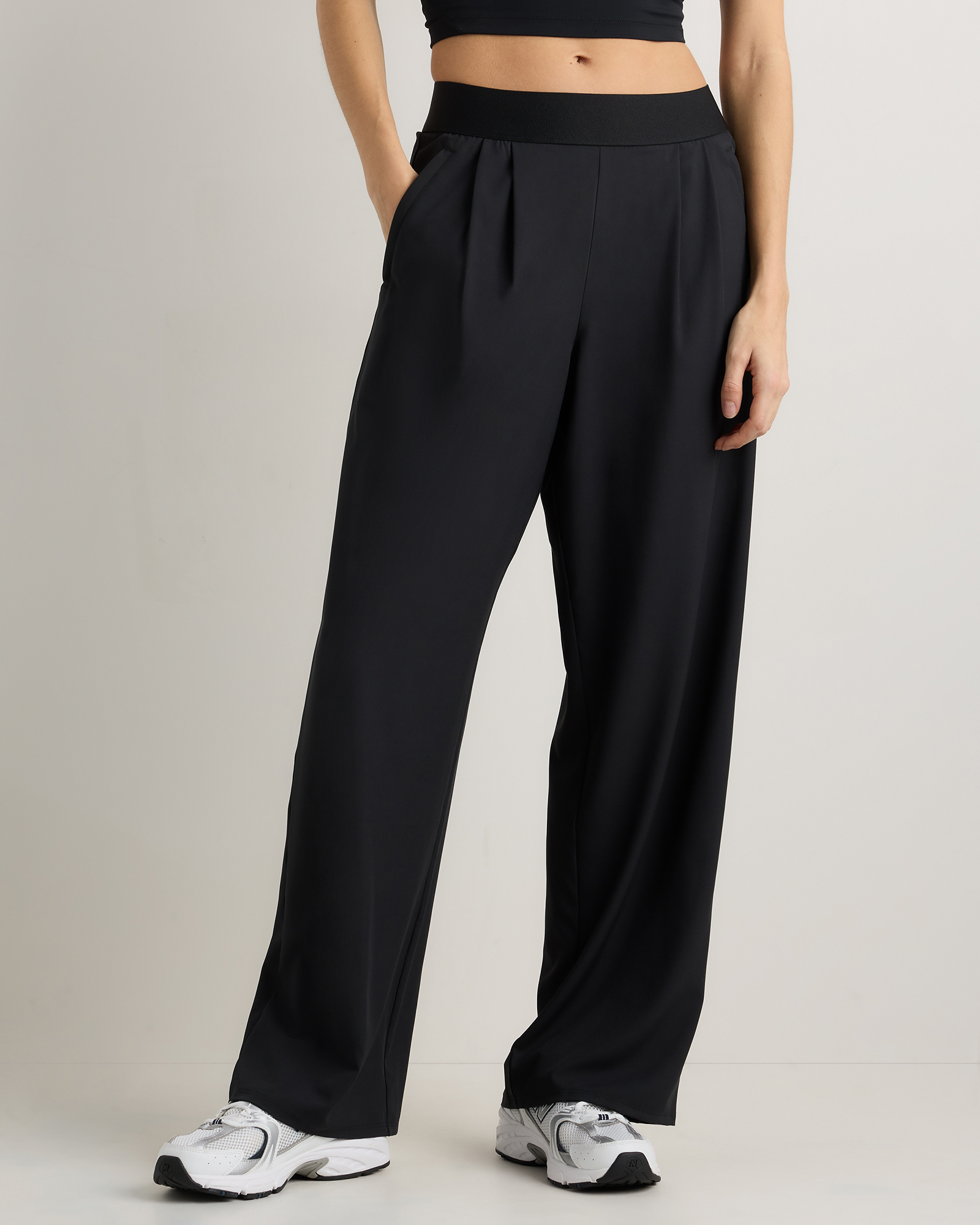 Performance Tech Wide Leg Pants