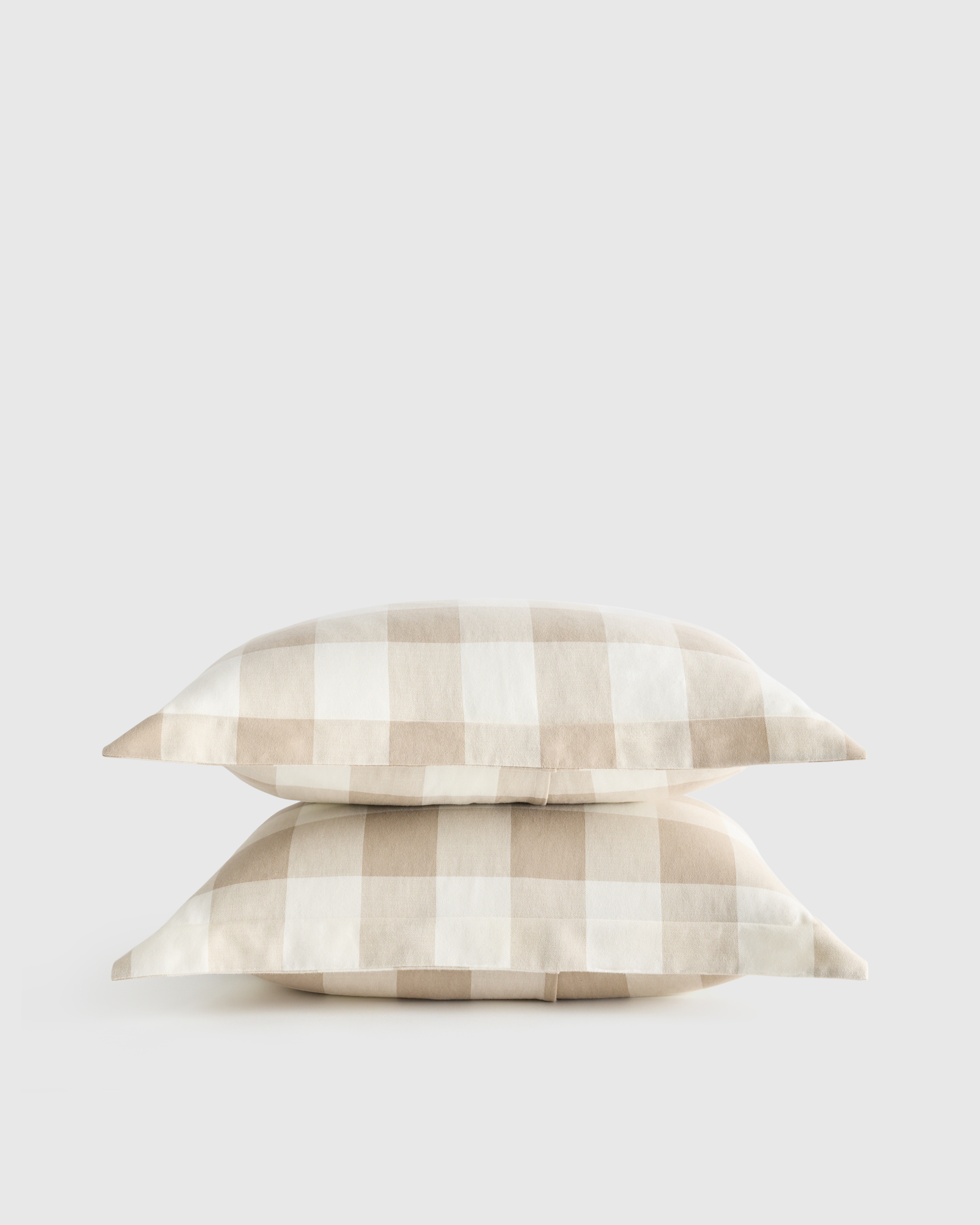 Luxury Organic Flannel Sham Set