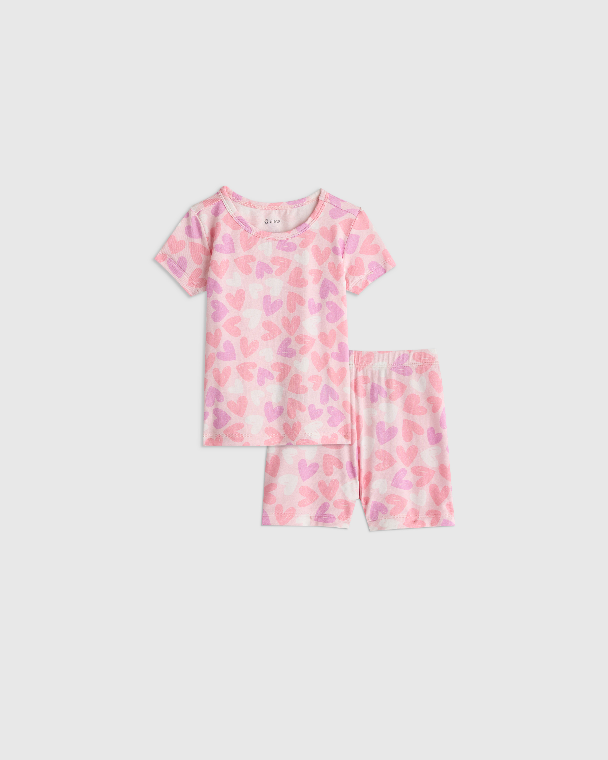 Bamboo Short Sleeve and Shorts Pajama Set