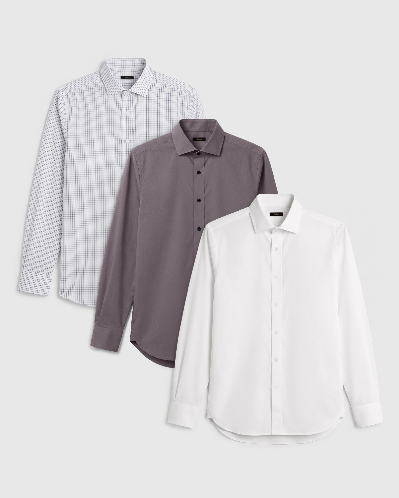 Men's Organic Cotton Stretch Poplin Dress Shirt