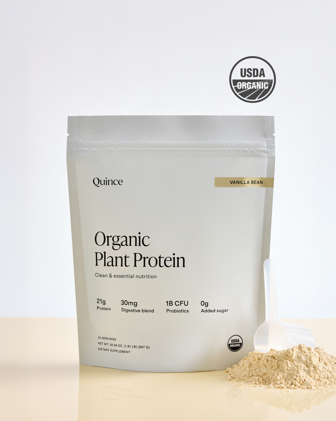 Certified Organic Plant Protein