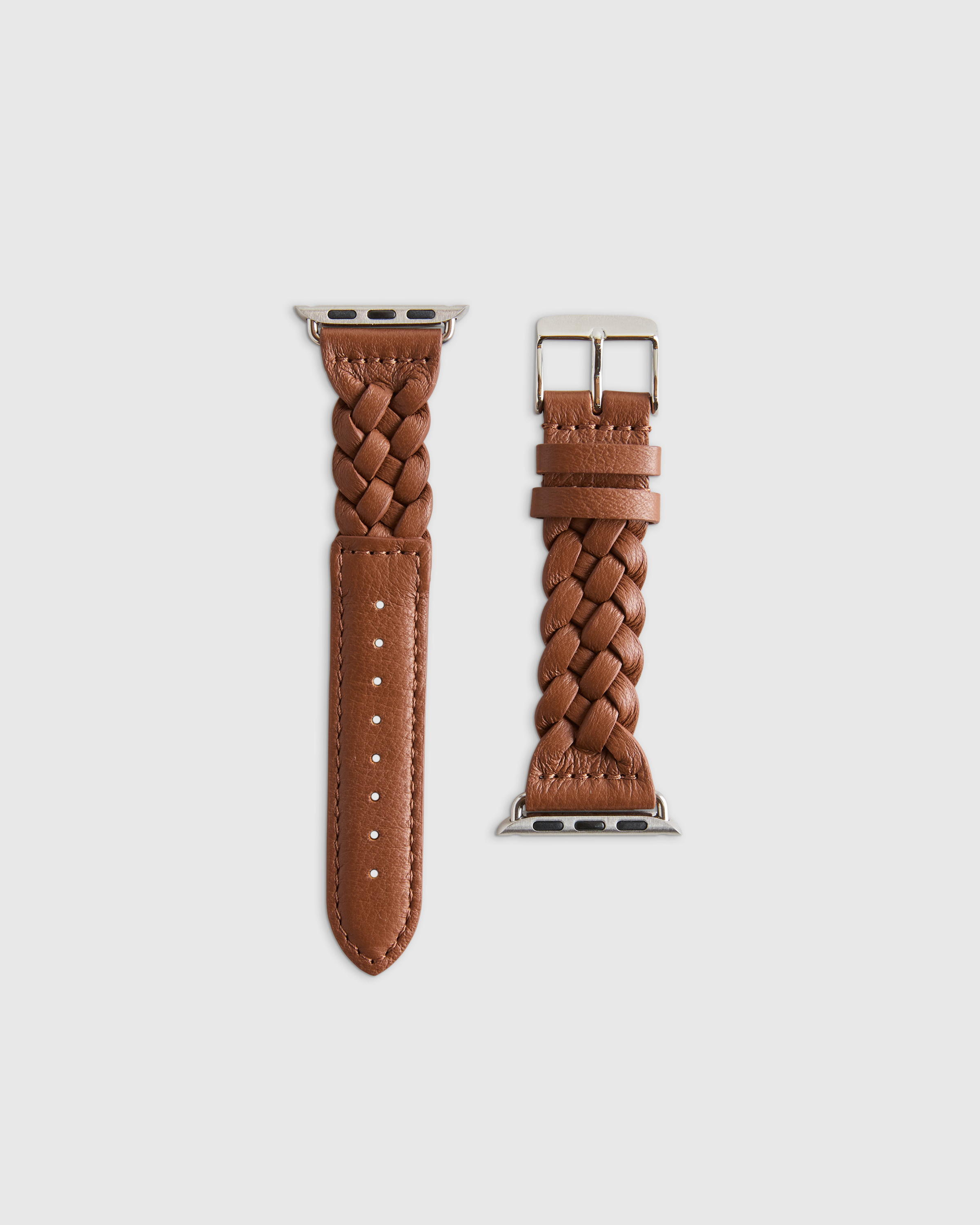 Braided Leather Smartwatch Band